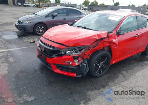 2017 Honda Civic Lx from USA, damaged, VIN 2HGFC2F57HH557724